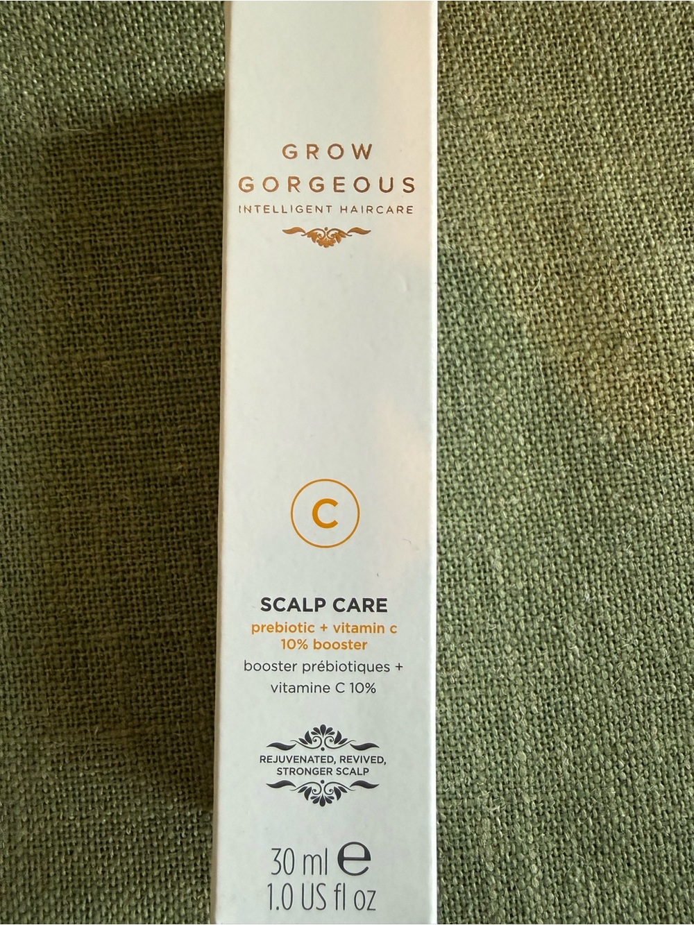 Grow Gorgeous Scalp Care Booster ✨ Vitamin C + Prebiotic (New)
